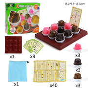 Children's Chocolate Chess Game Kindergarten Intelligence Interactive Board Game Early Education Toys